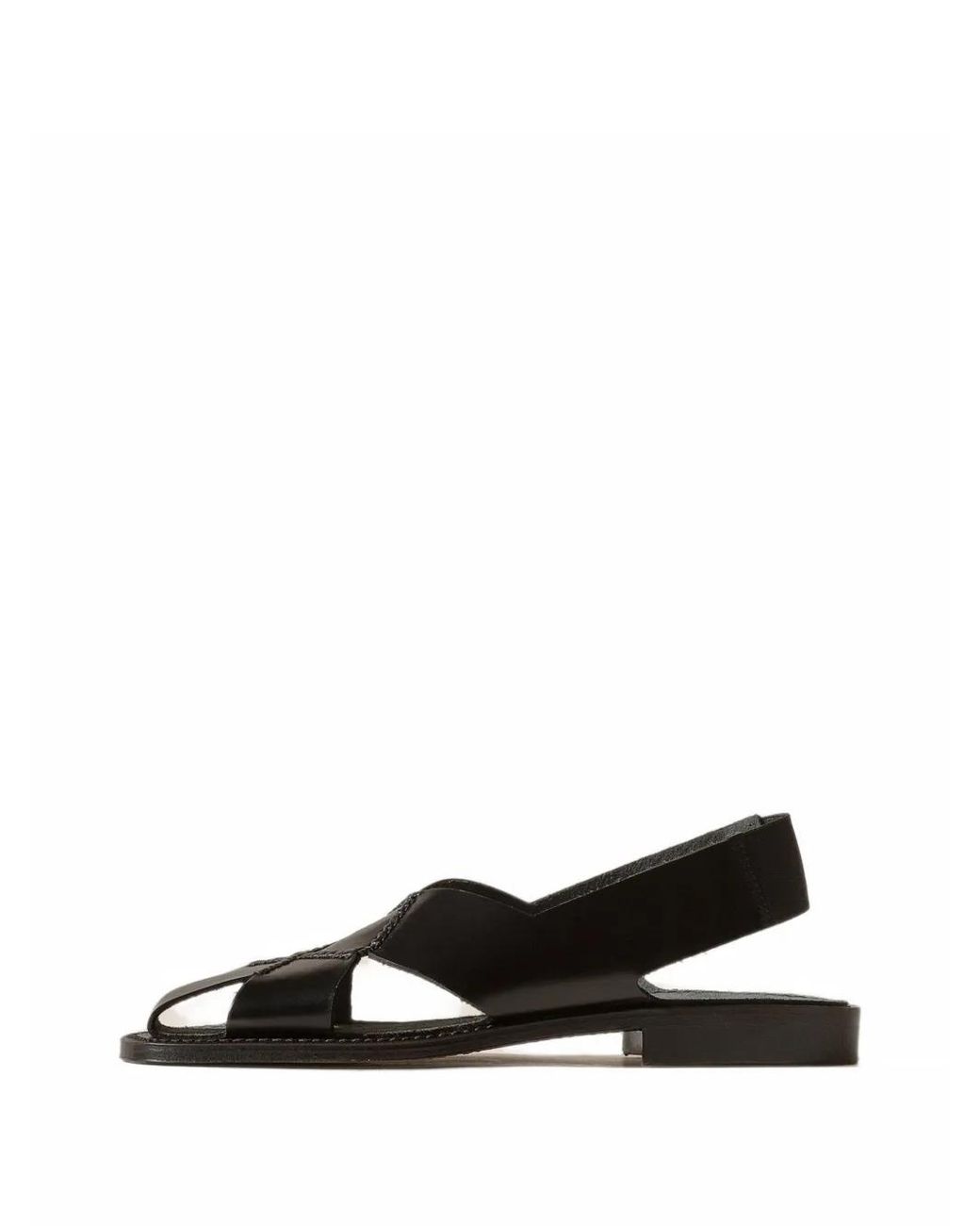 Hereu White Llano Slingback Sandals for men