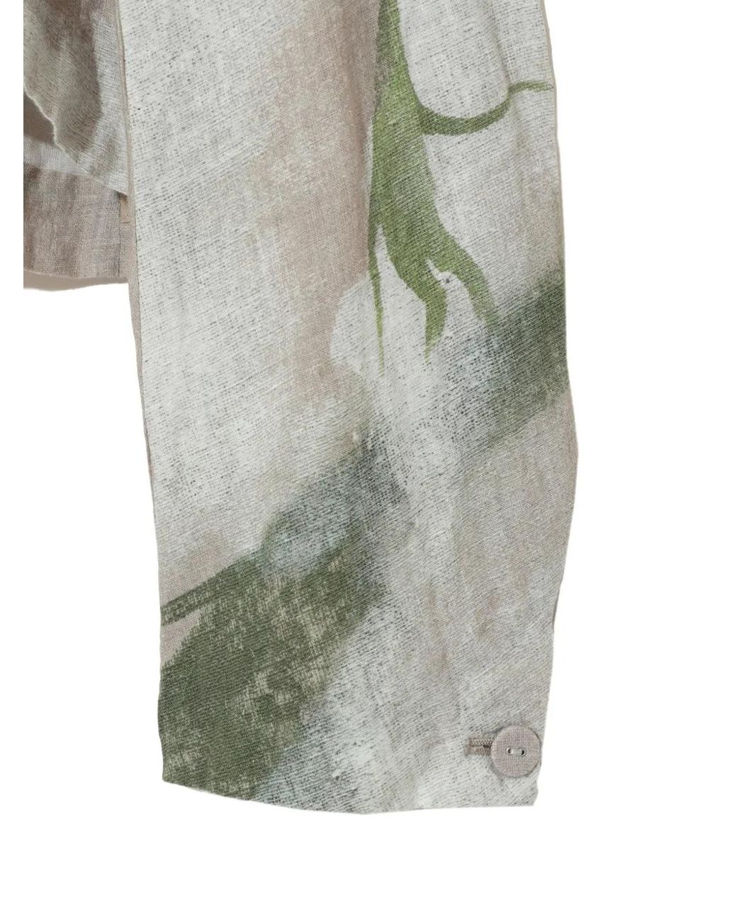 Chaqueta Estampada Con Botones Undercover de hombre de color White
