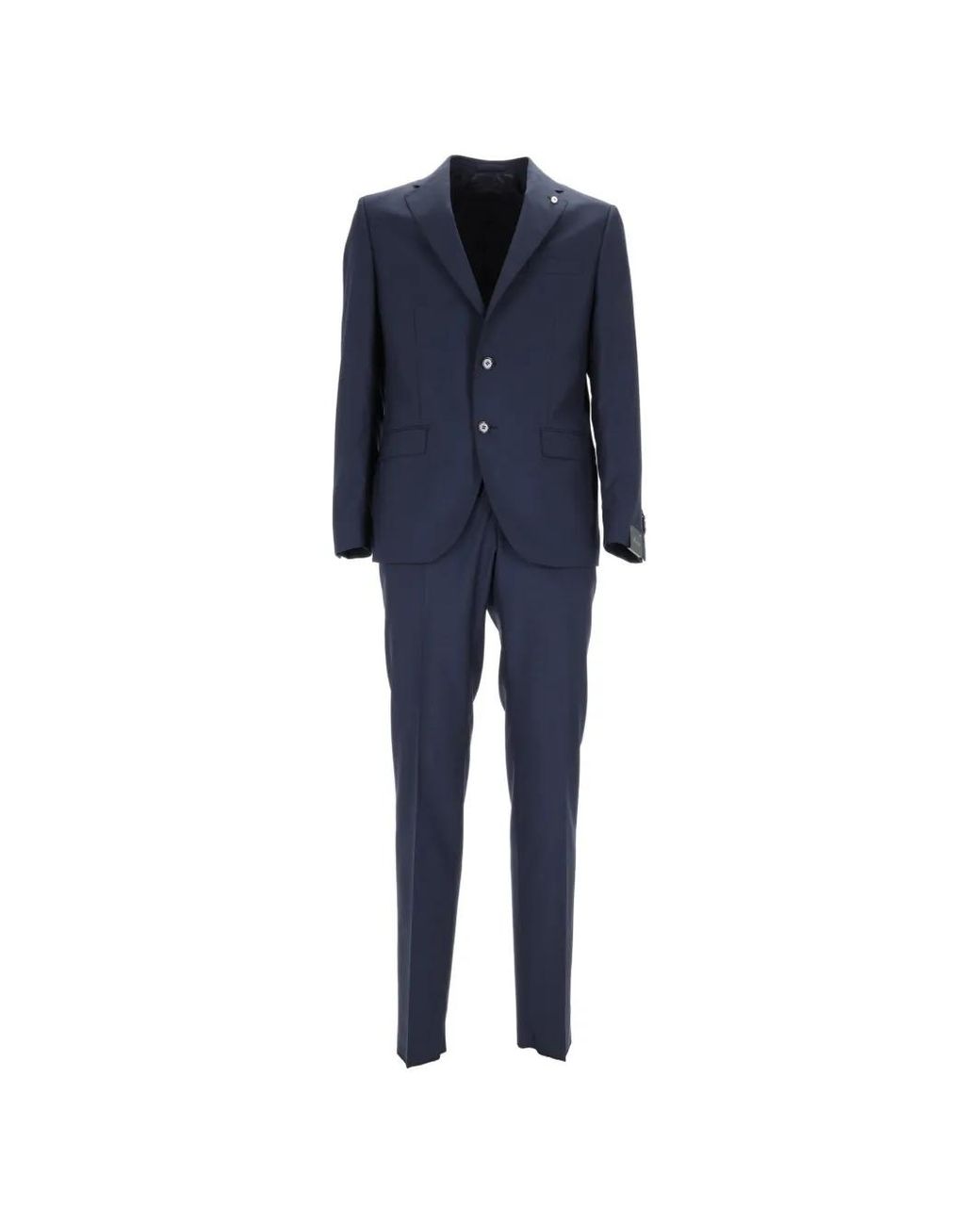 Brando Blue Single Breasted Suit for men