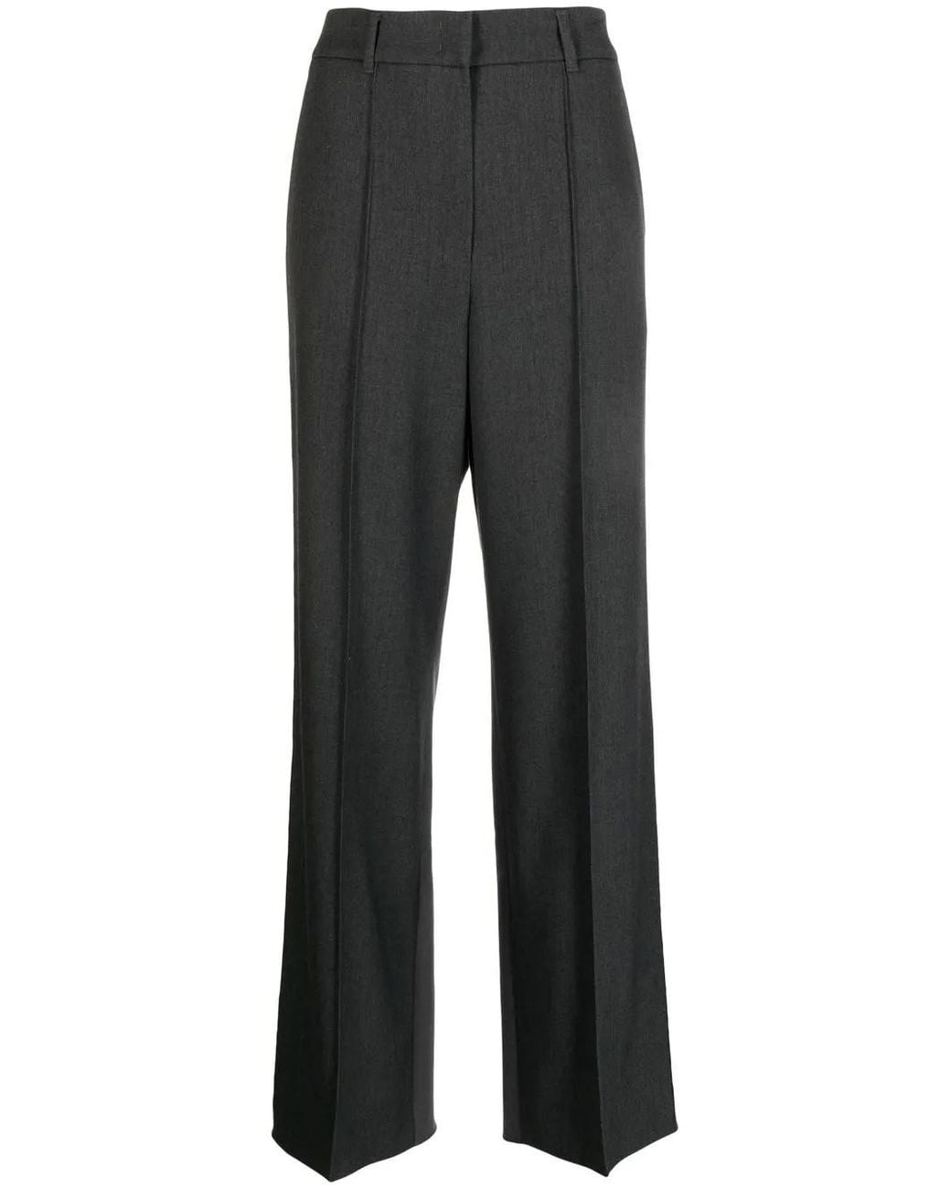 Goen.J Twill Broek in het Gray