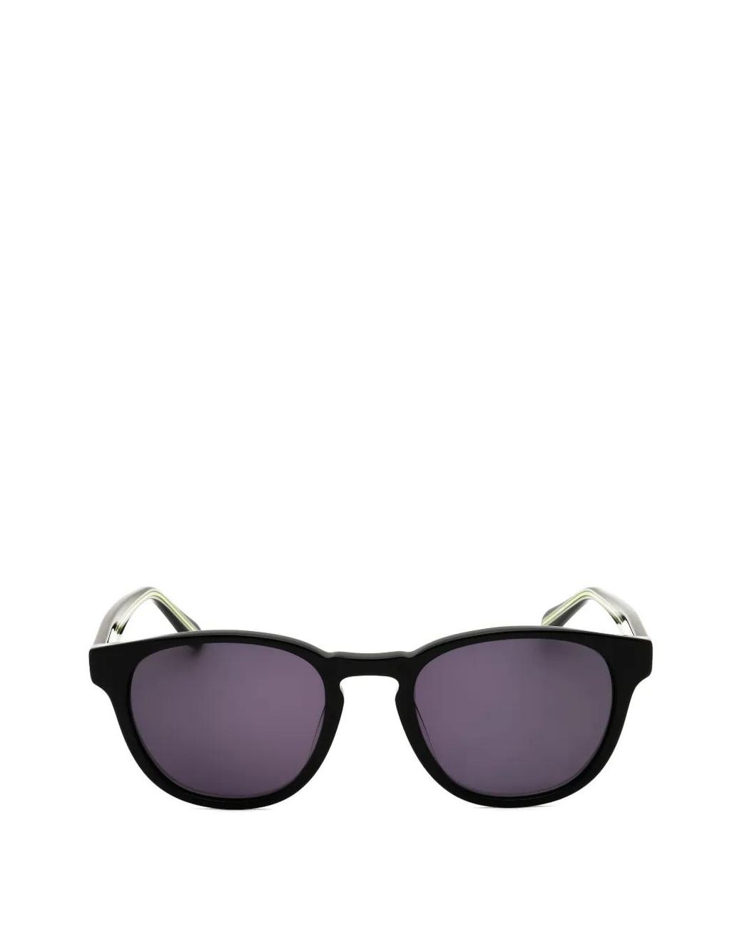 Spyder Black Round-Frame Sunglasses for men