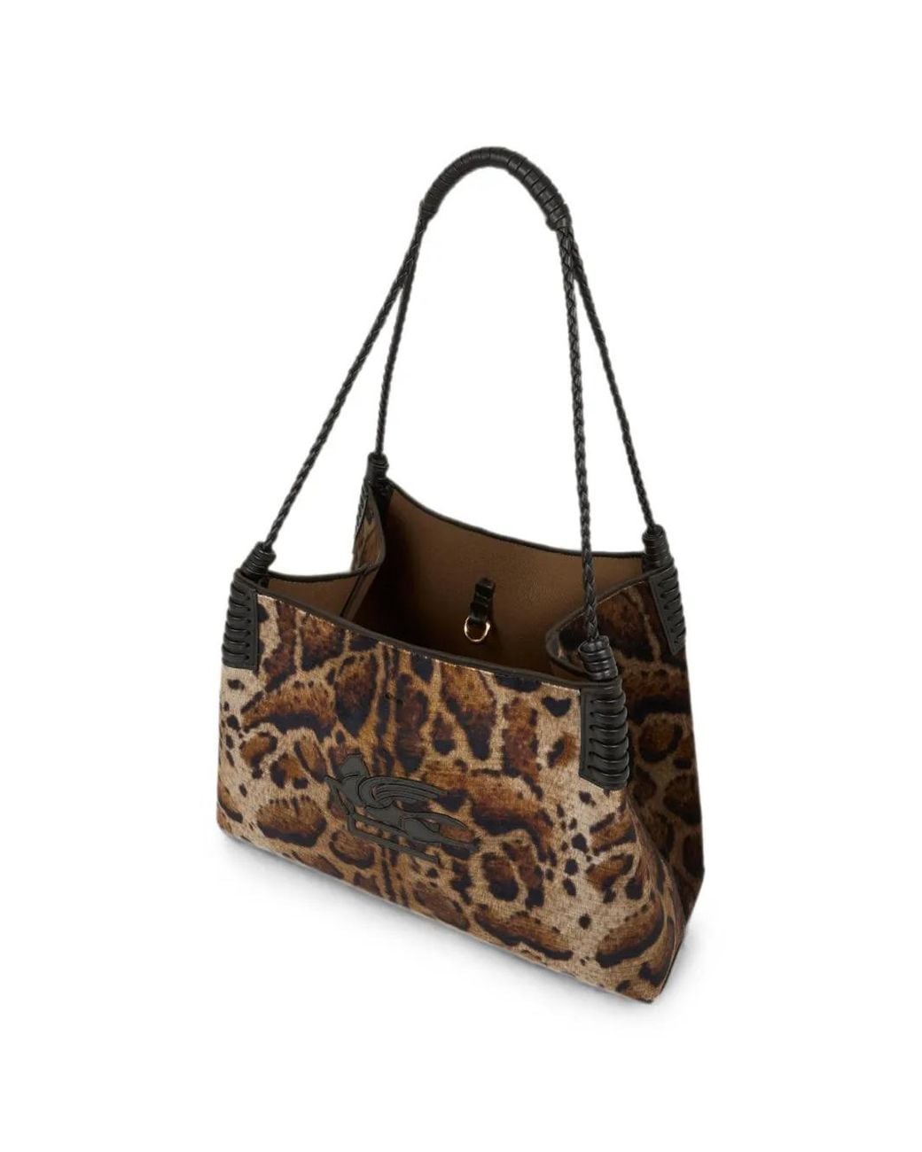 Etro Brown Medium Libra Tote Bag