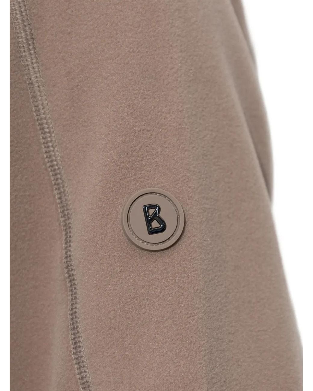 Bogner Brown Harry Zip-Fastening Fleece Top for men