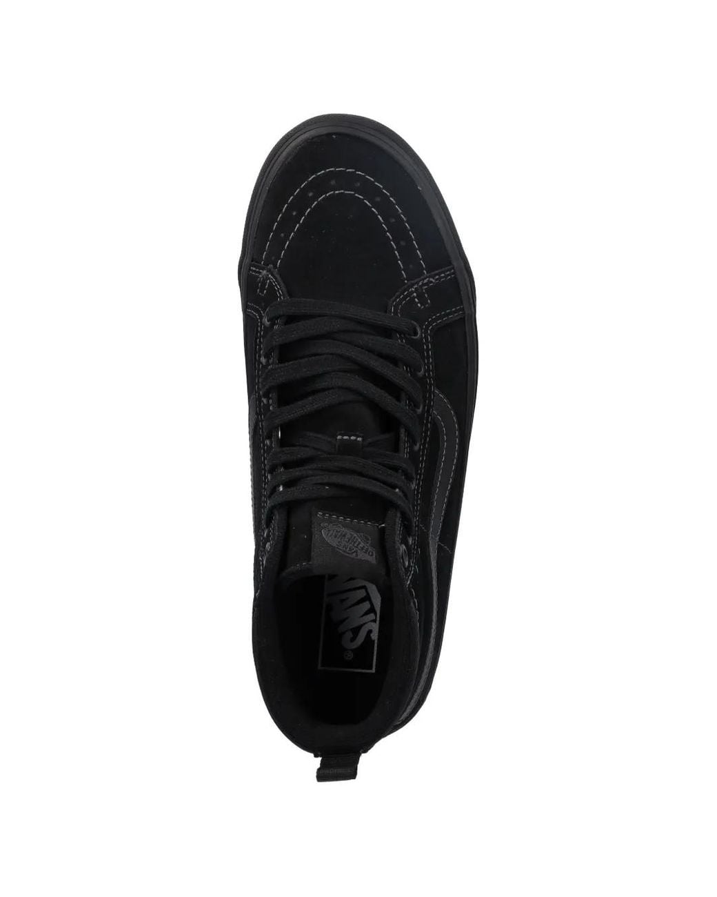 Vans Black Sk8 Tonal Stitching High-Top Sneakers