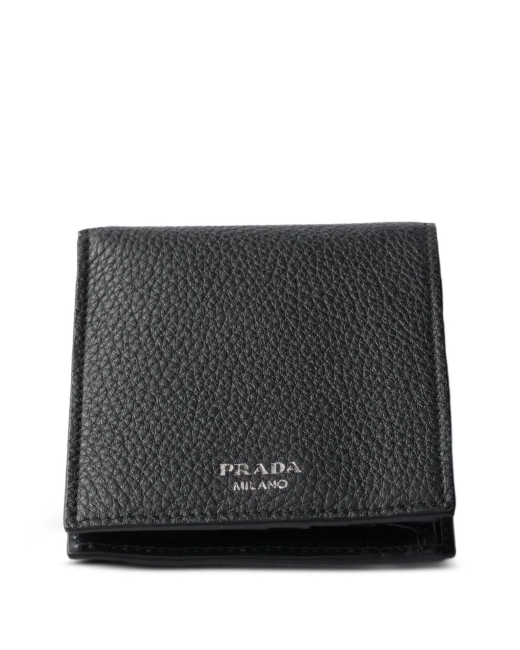 Portafoglio di Prada in Black da Uomo