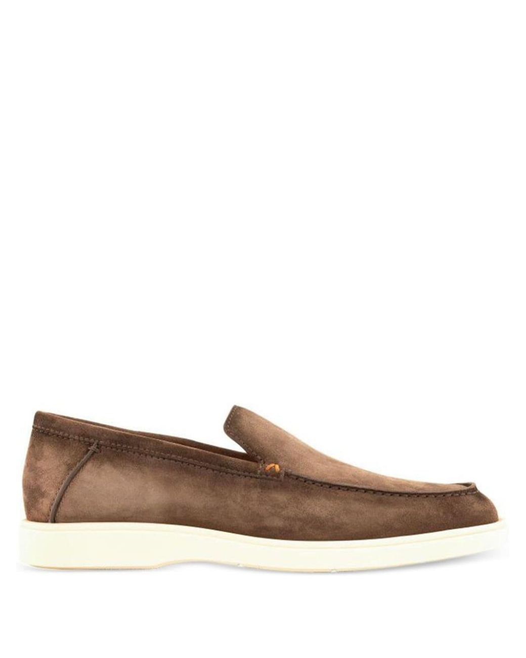 Santoni slip-on loafers - Brown