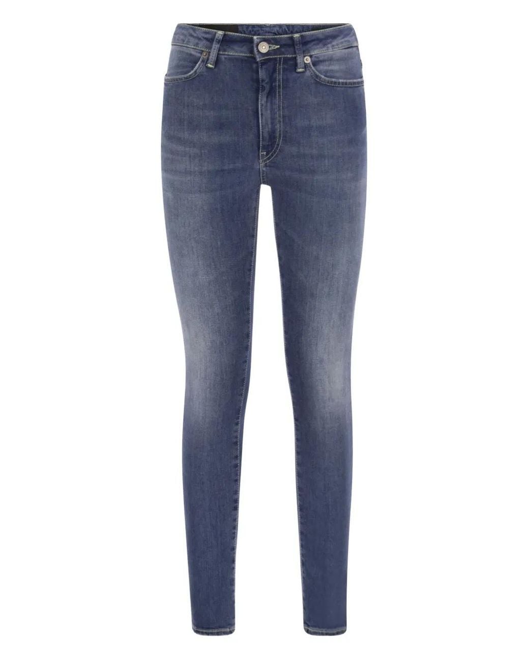 Dondup Blue Iris Five-Pocket Jeans