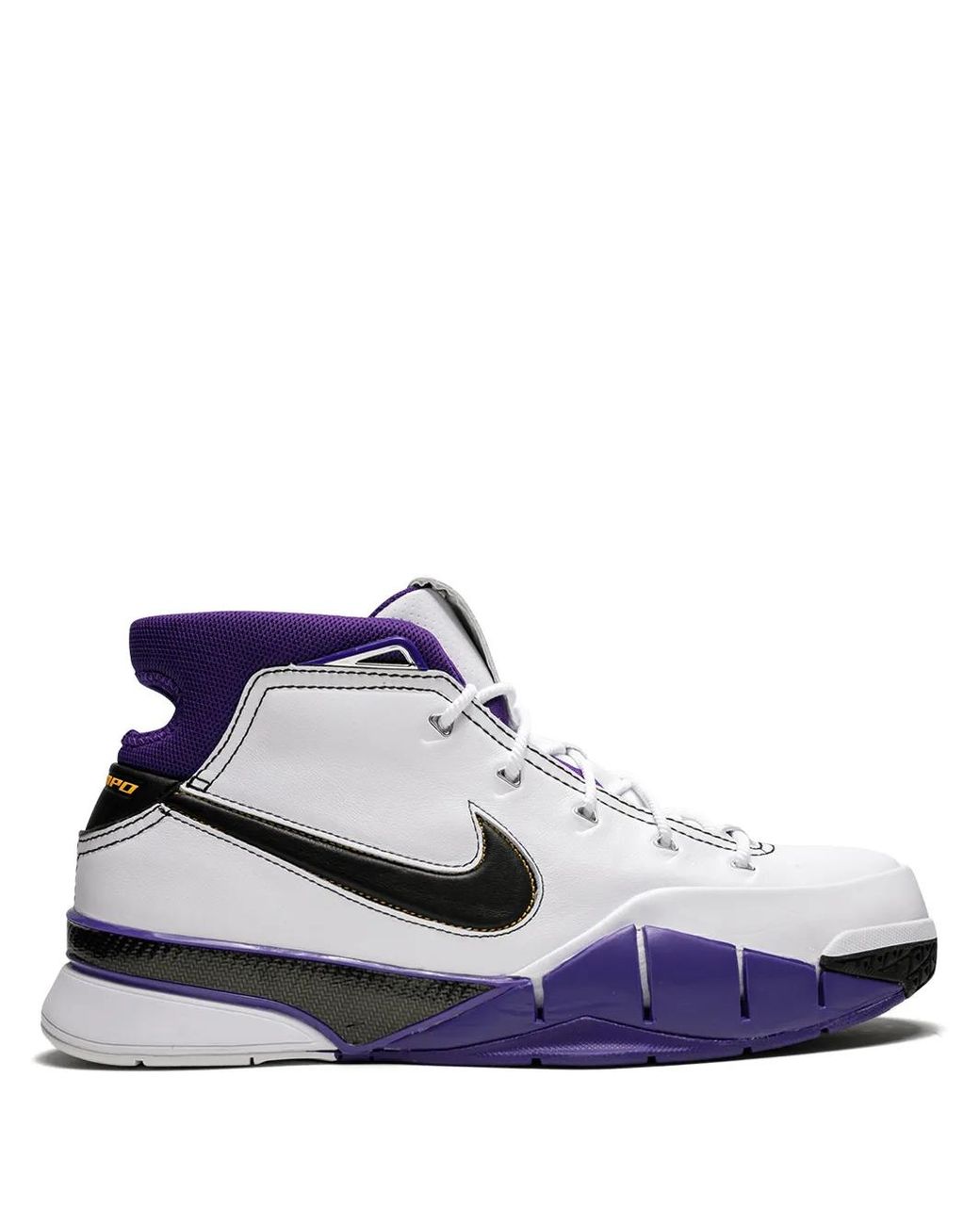 Nike White Kobe 1 Protro '81 Point Game' Shoes for men