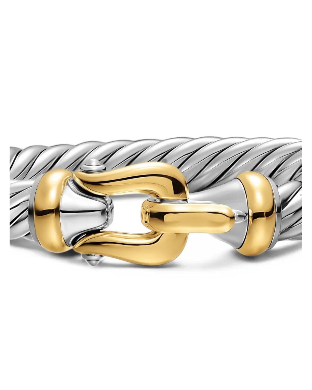 David Yurman White Cable Flex Bracelet