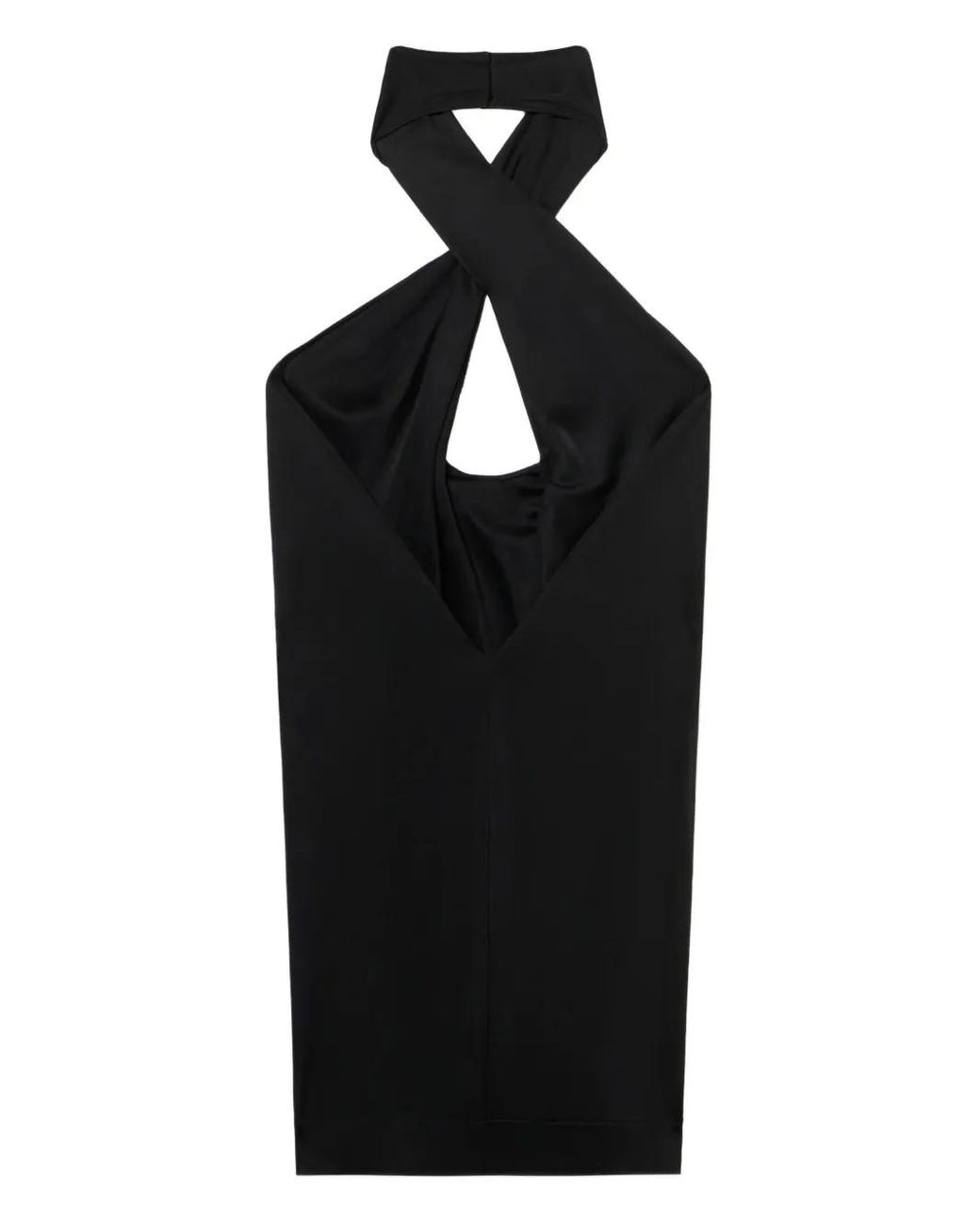 Off-White c/o Virgil Abloh Black Fluid Jer Dress