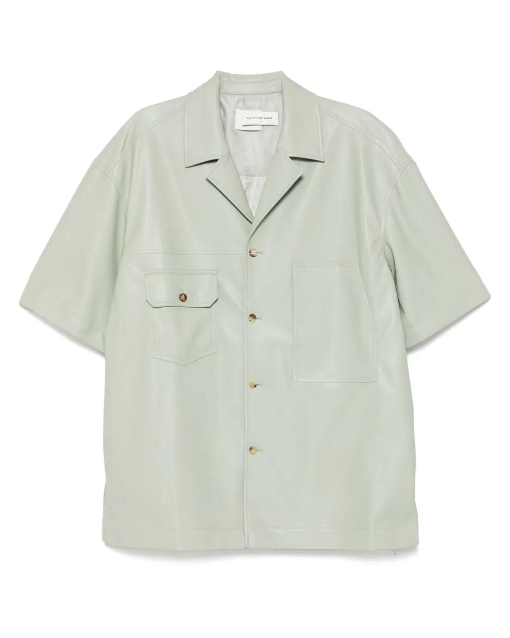 Feng Chen Wang Button-Down Overhemd in het Gray voor heren