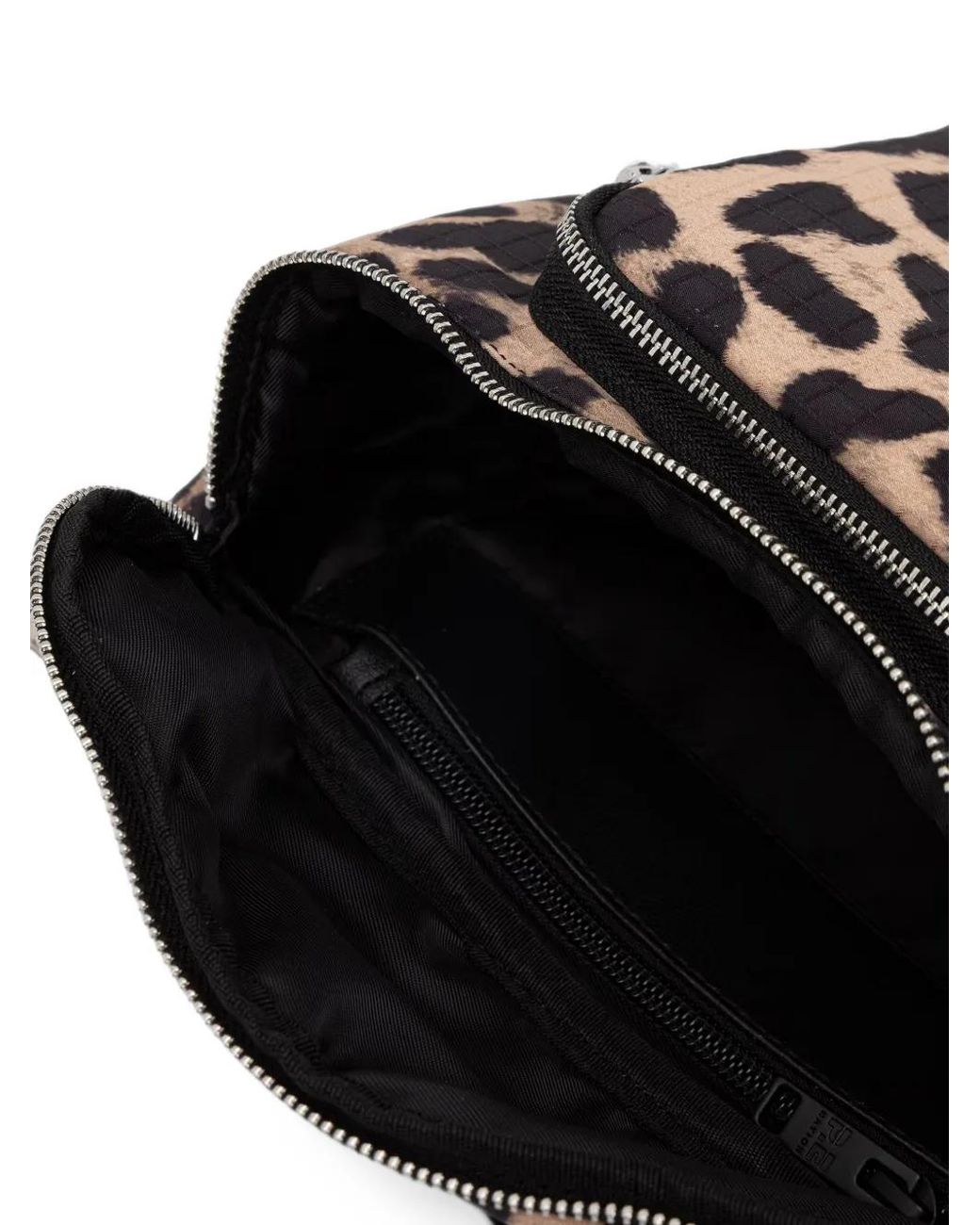 P.E Nation Natural Leopard-Print Belt Bag
