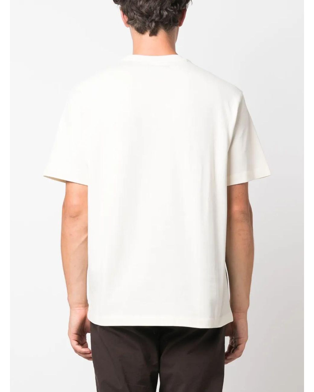 Emporio Armani White T-Shirts And Polos for men