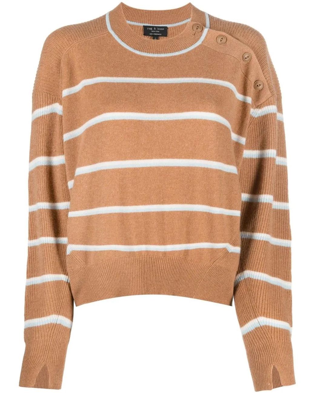 Rag & Bone Kasjmier Trui in het Brown