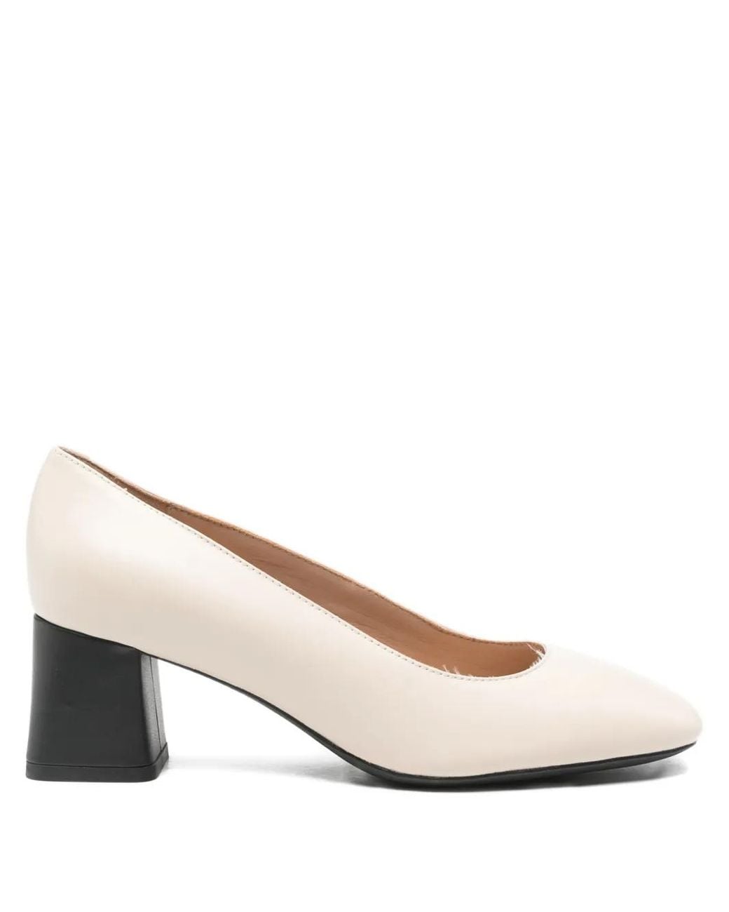 Geox Natural 55Mm Block-Heel Pumps