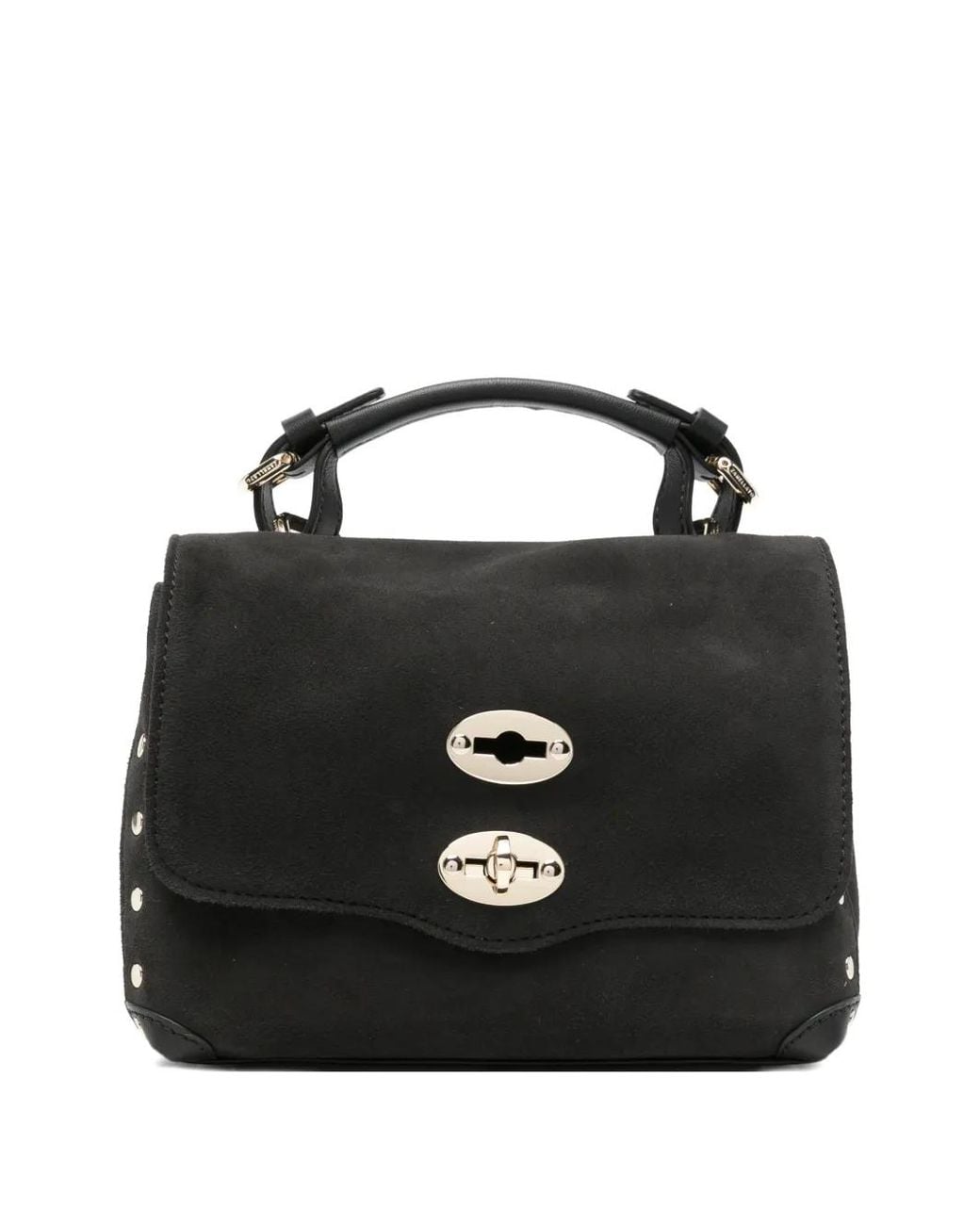 Zanellato Black Baby Postina Tote Bag