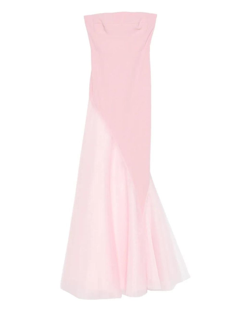 V:PM ATELIER Pink Linda Maxi Dress