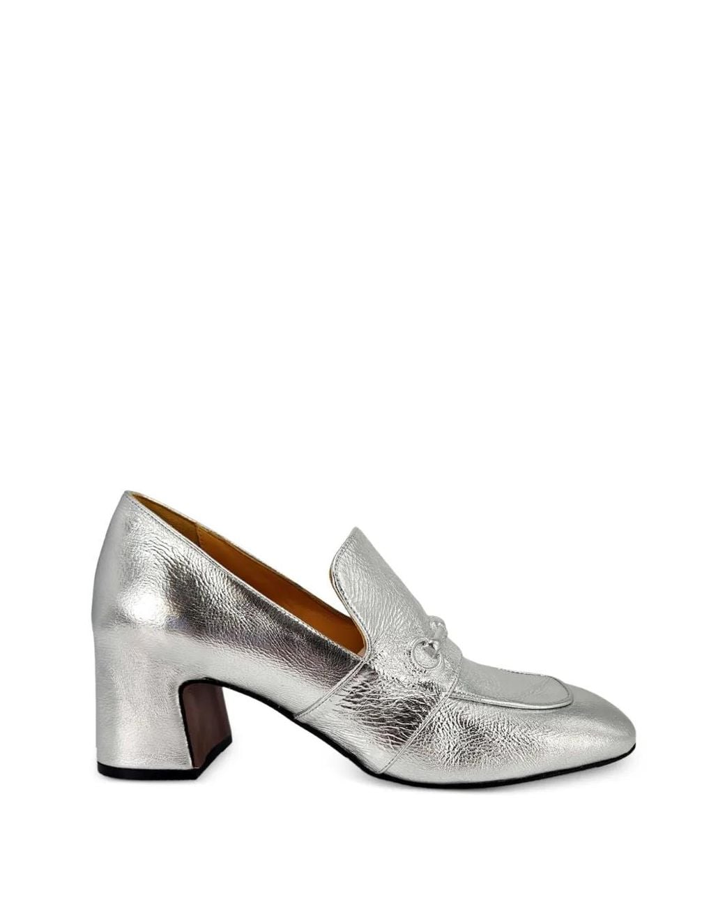Madison Maison White Hidden-Bit Leather Loafers