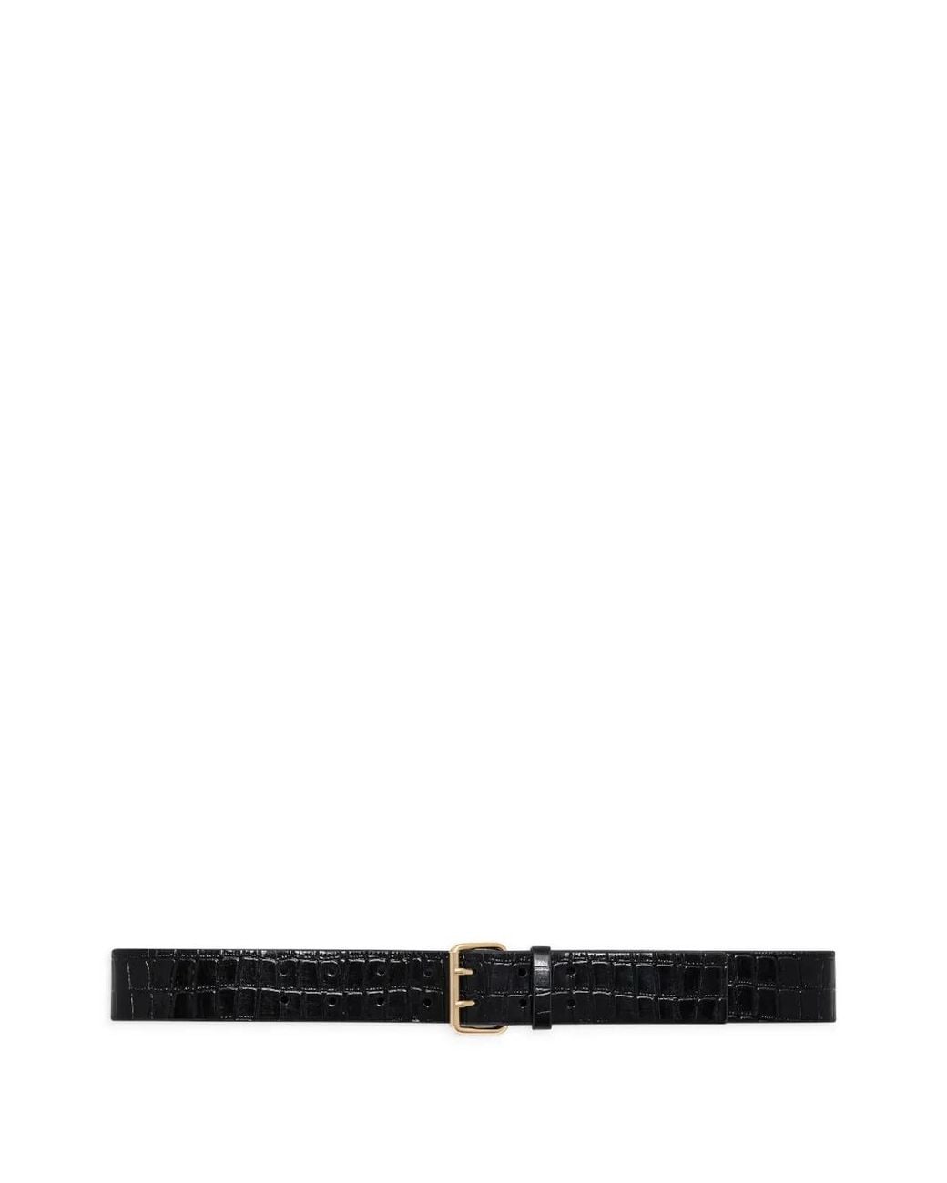 Anine Bing White Mila Belt