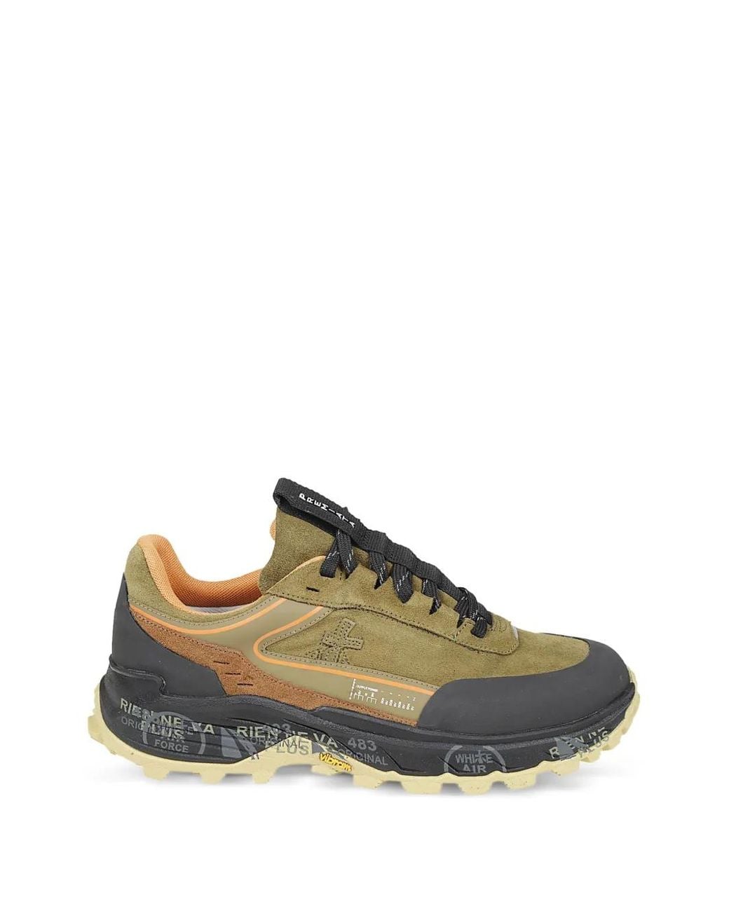 Premiata Green Devin 501 Sneakers