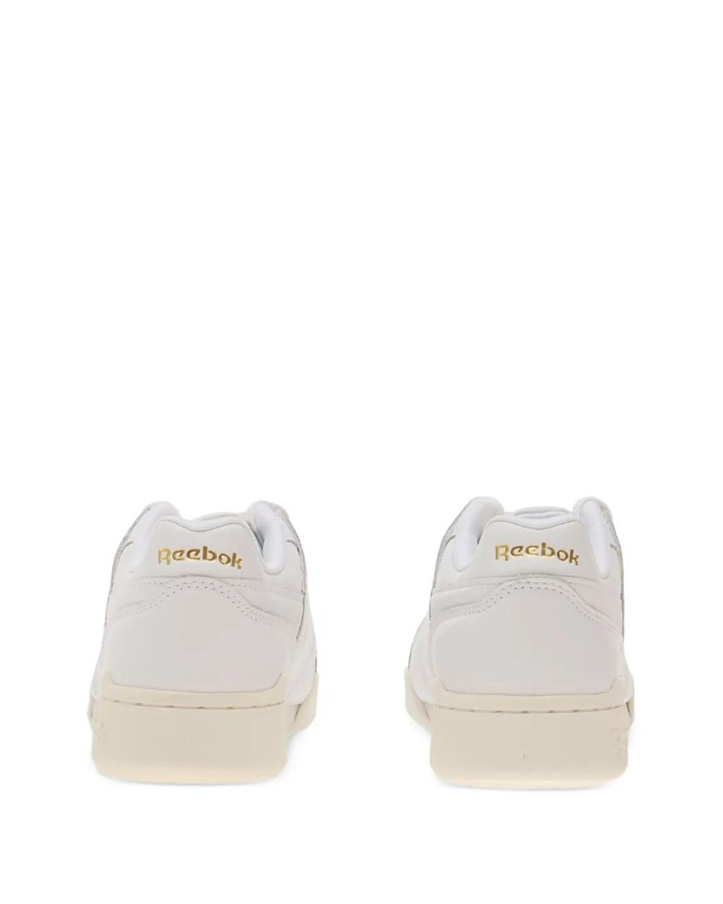 Reebok White Workout Plus Sneakers