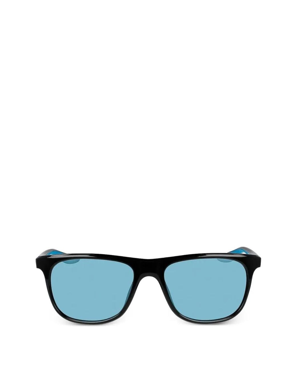 Nike Blue Flo M Logo-Detail Sunglasses for men