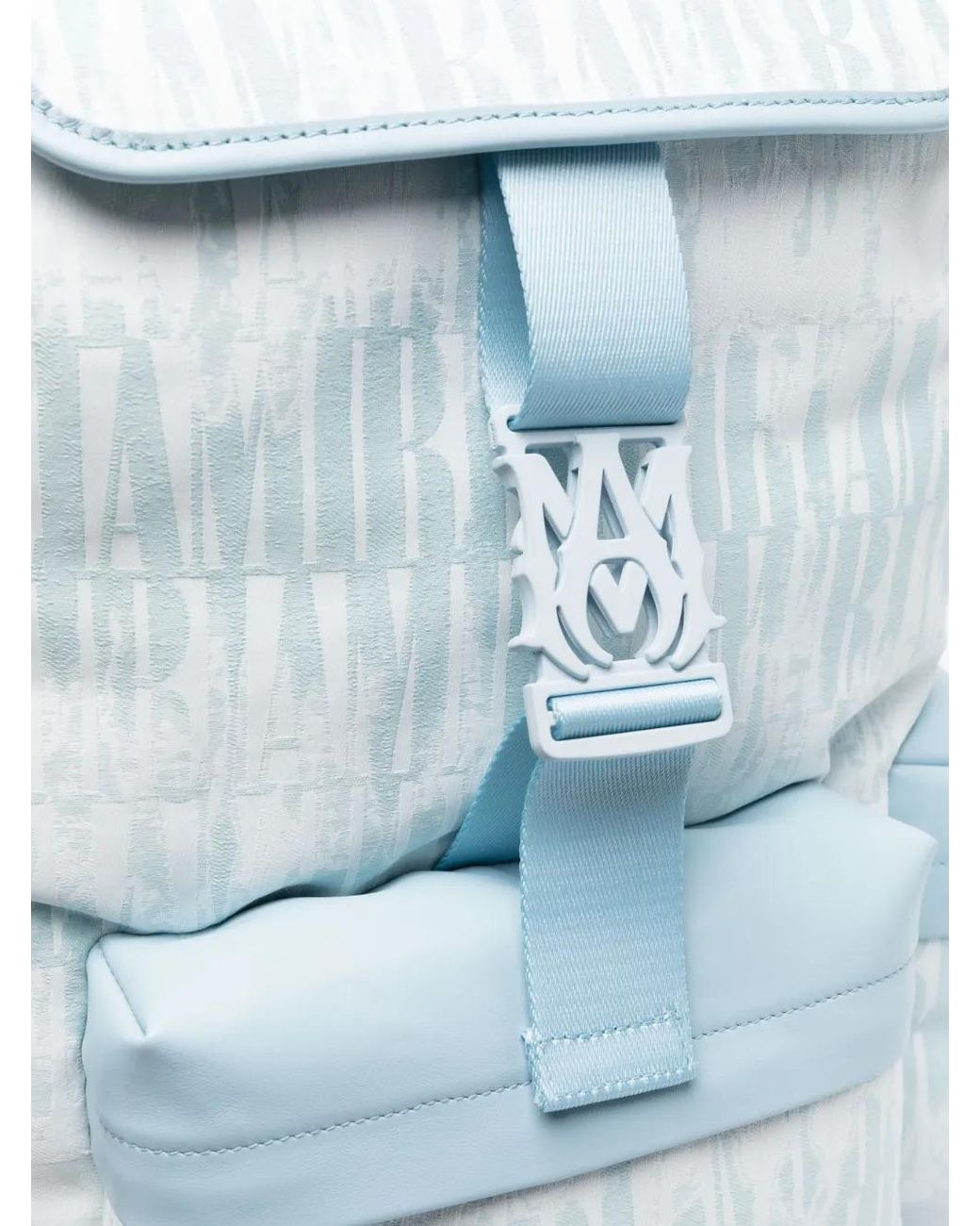 Amiri Blue Jacquard Tie Dye Backpack for men