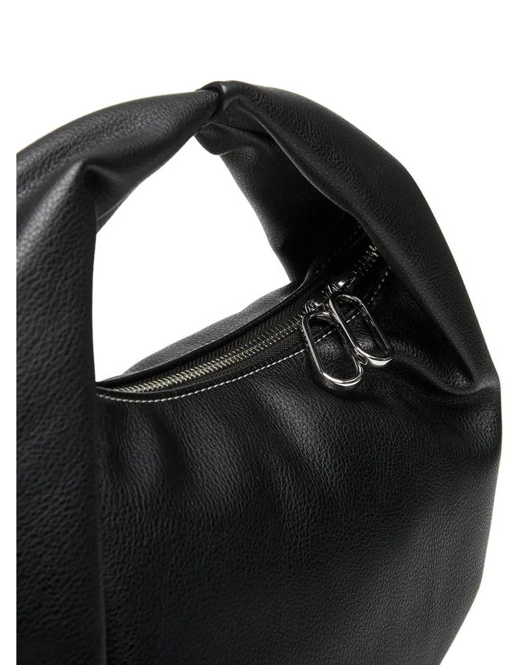 Karl Lagerfeld Black Logo-Detail Tote Bag
