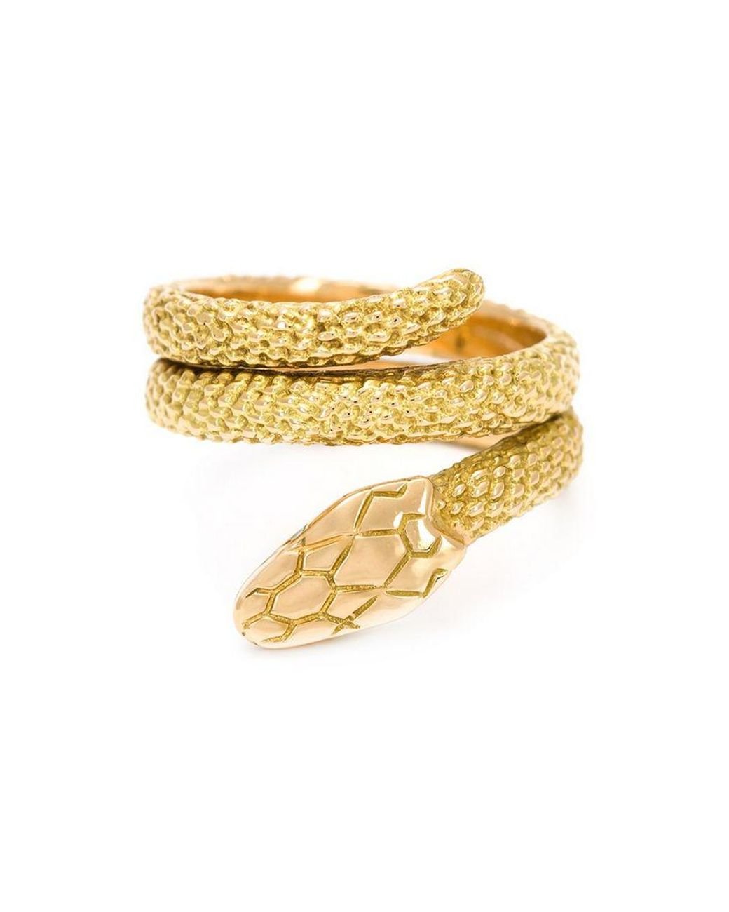 Cartier Signature Snake Ring in Metallic Lyst