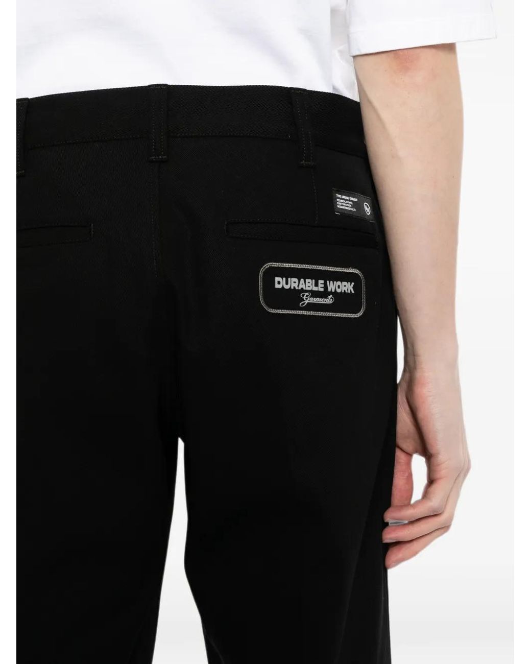 Yohji Yamamoto Black Wildside X Neighborhood Wp Pants for men