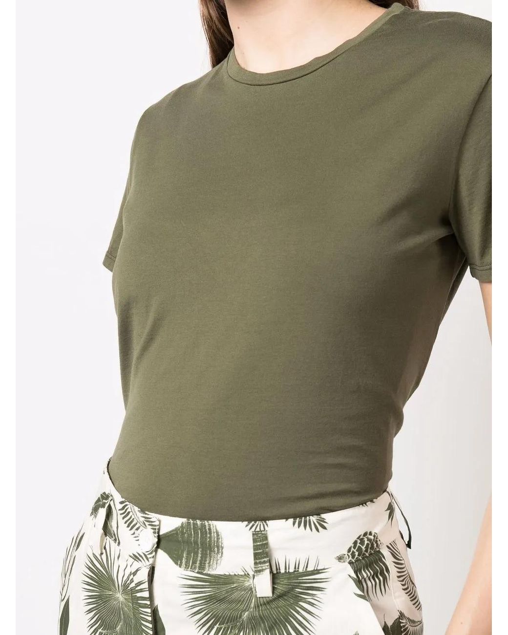 Aspesi Green Jersey-Knit T-Shirt
