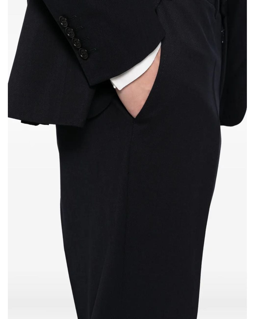 Canali Black Single-Breasted Suit for men