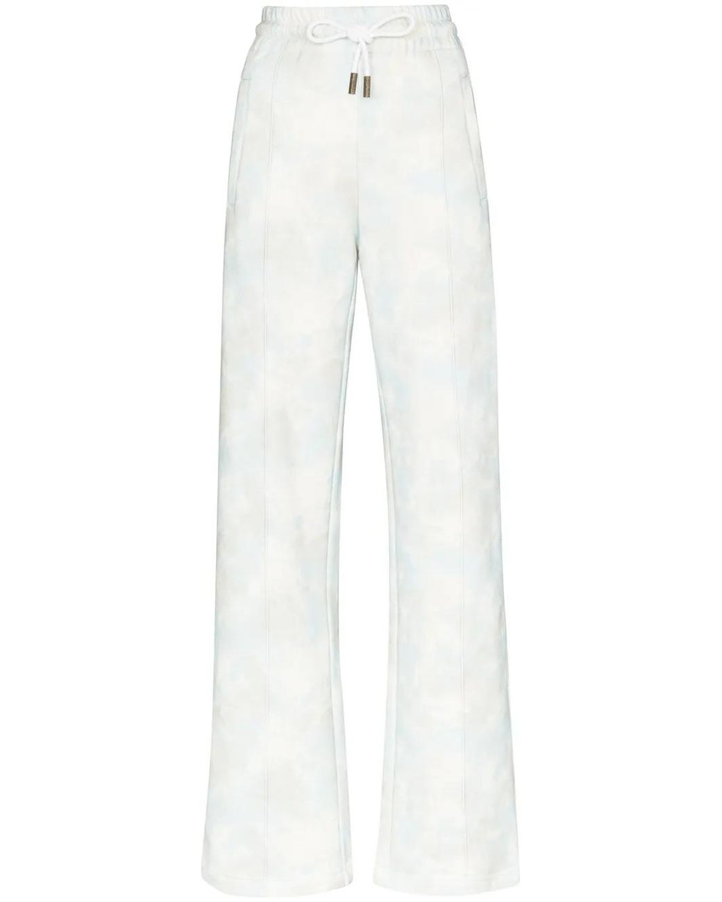 Off-White c/o Virgil Abloh White Cloud Print Track Pants
