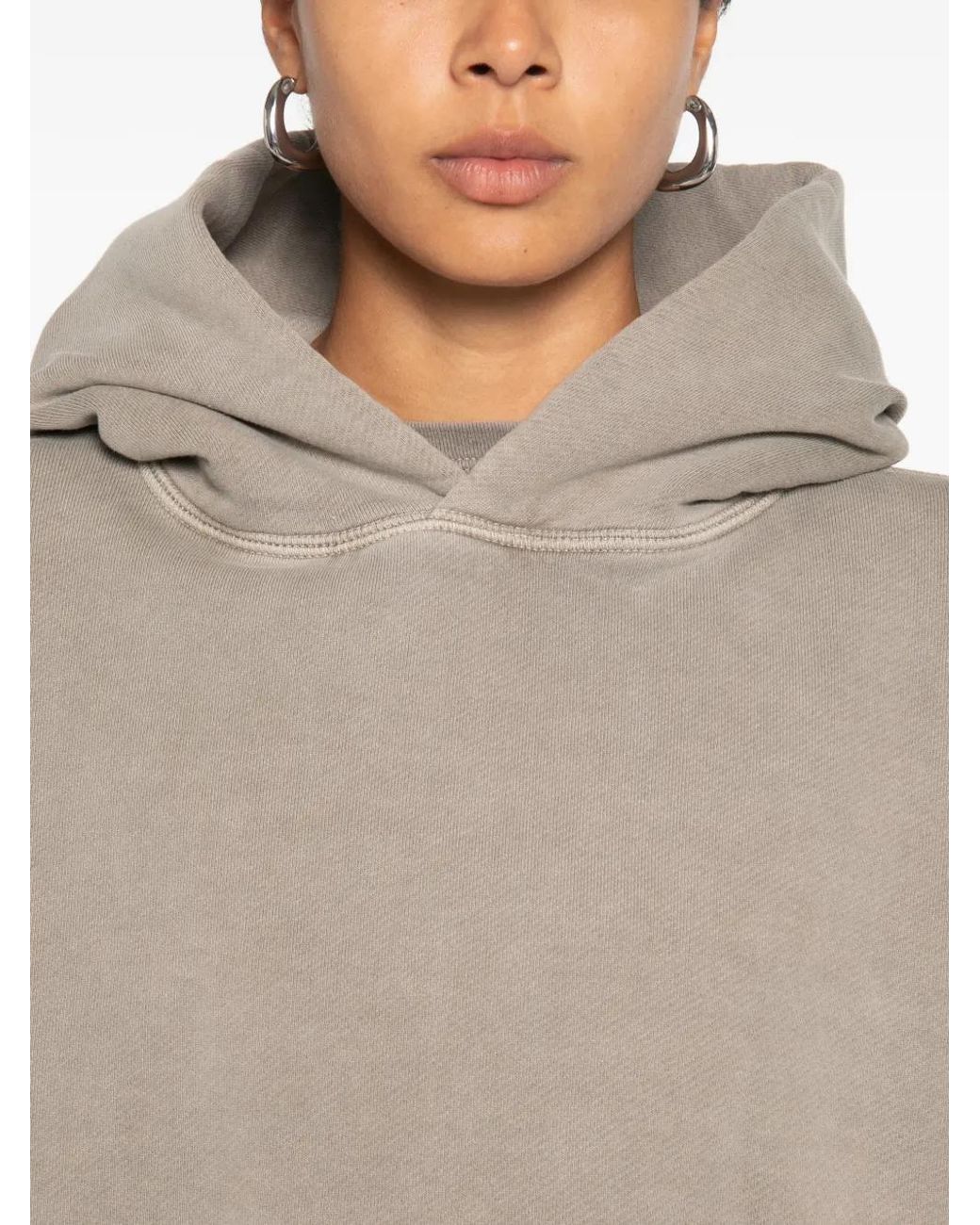SLVRLAKE Denim White Cinch Hoodie