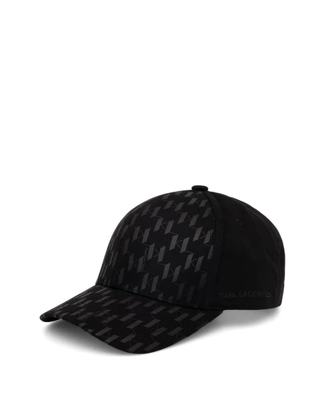 Karl Lagerfeld Baseballkappe Mit Monogramm-Print in Black für Herren