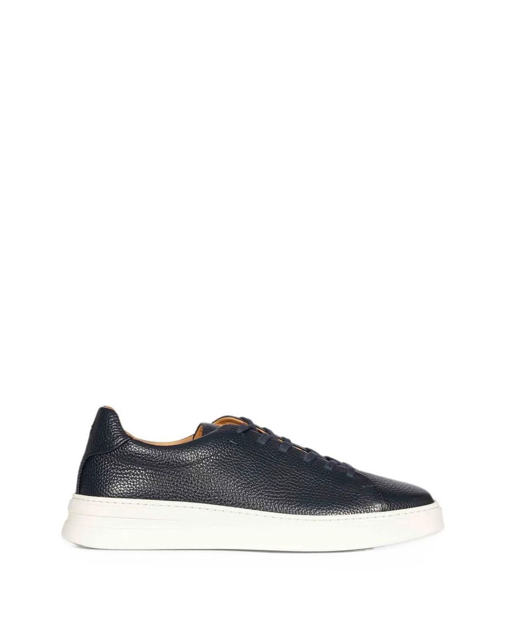 Henderson Blue Daytona Pebbled-Leather Sneakers for men