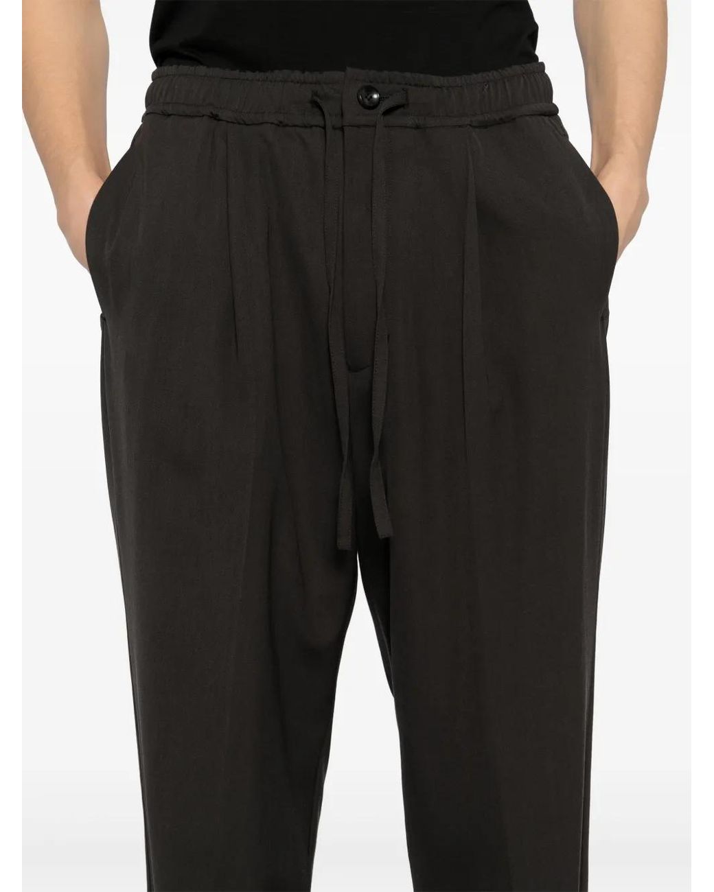 Attachment Geruite Broek in het Black voor heren