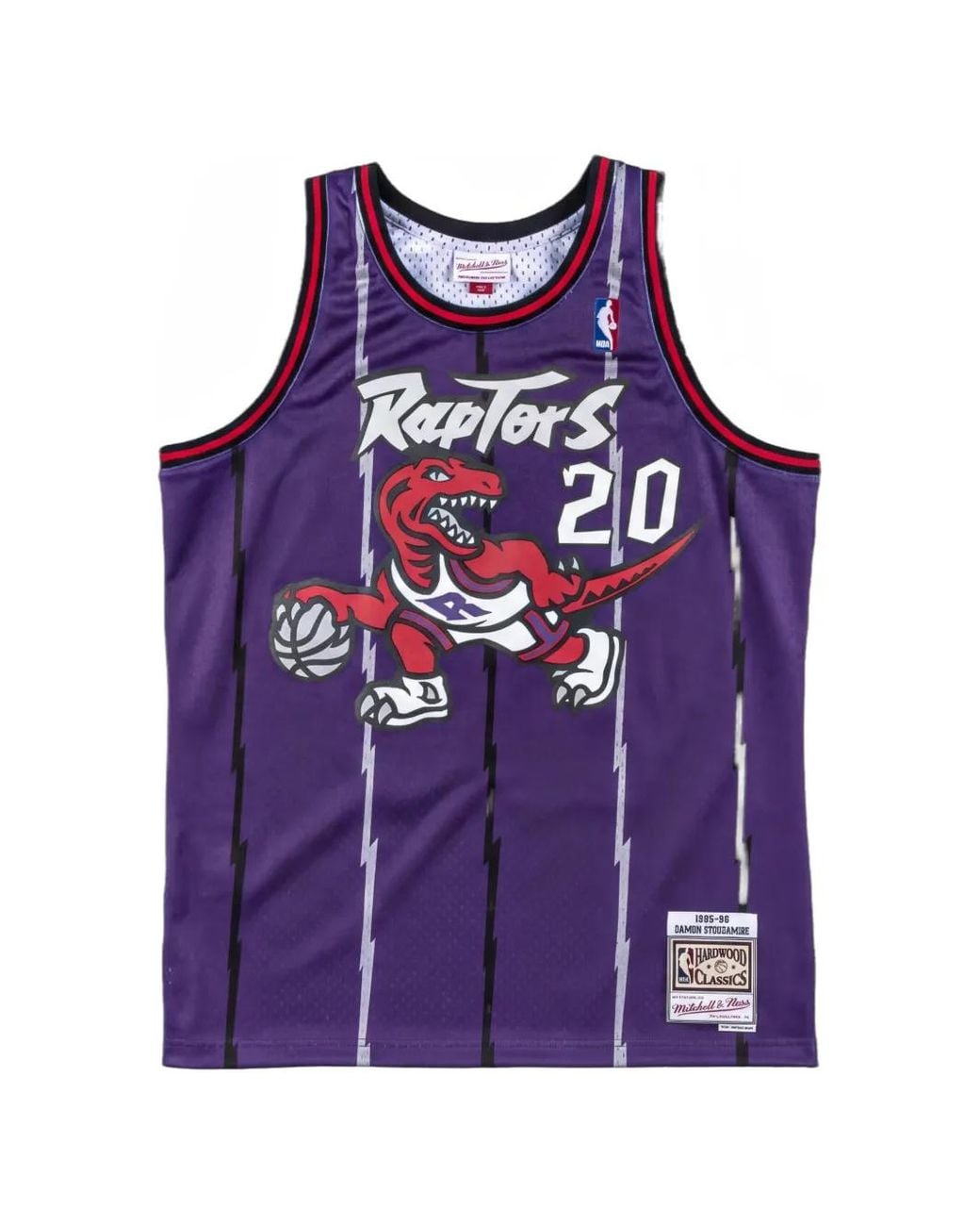 Mitchell & Ness Purple Round Neck Tank for men