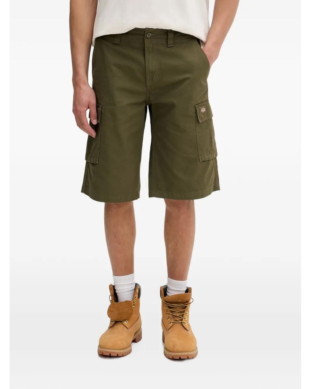 Dickies Green Ripstop Cargo Shorts for men