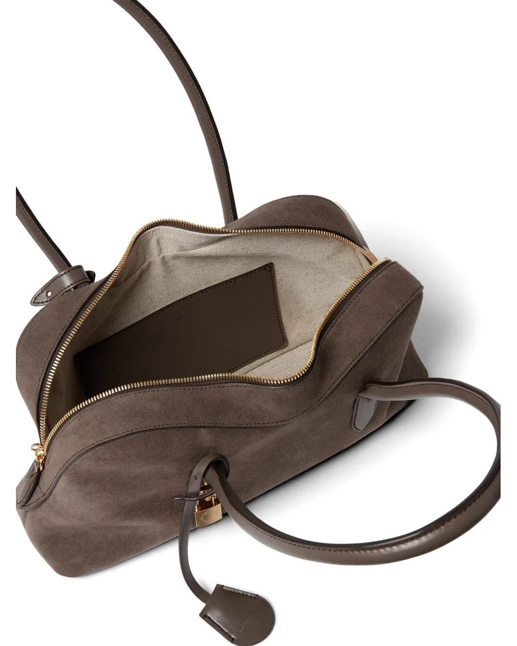 Stella McCartney Brown Ryder Suede Shoulder Bag