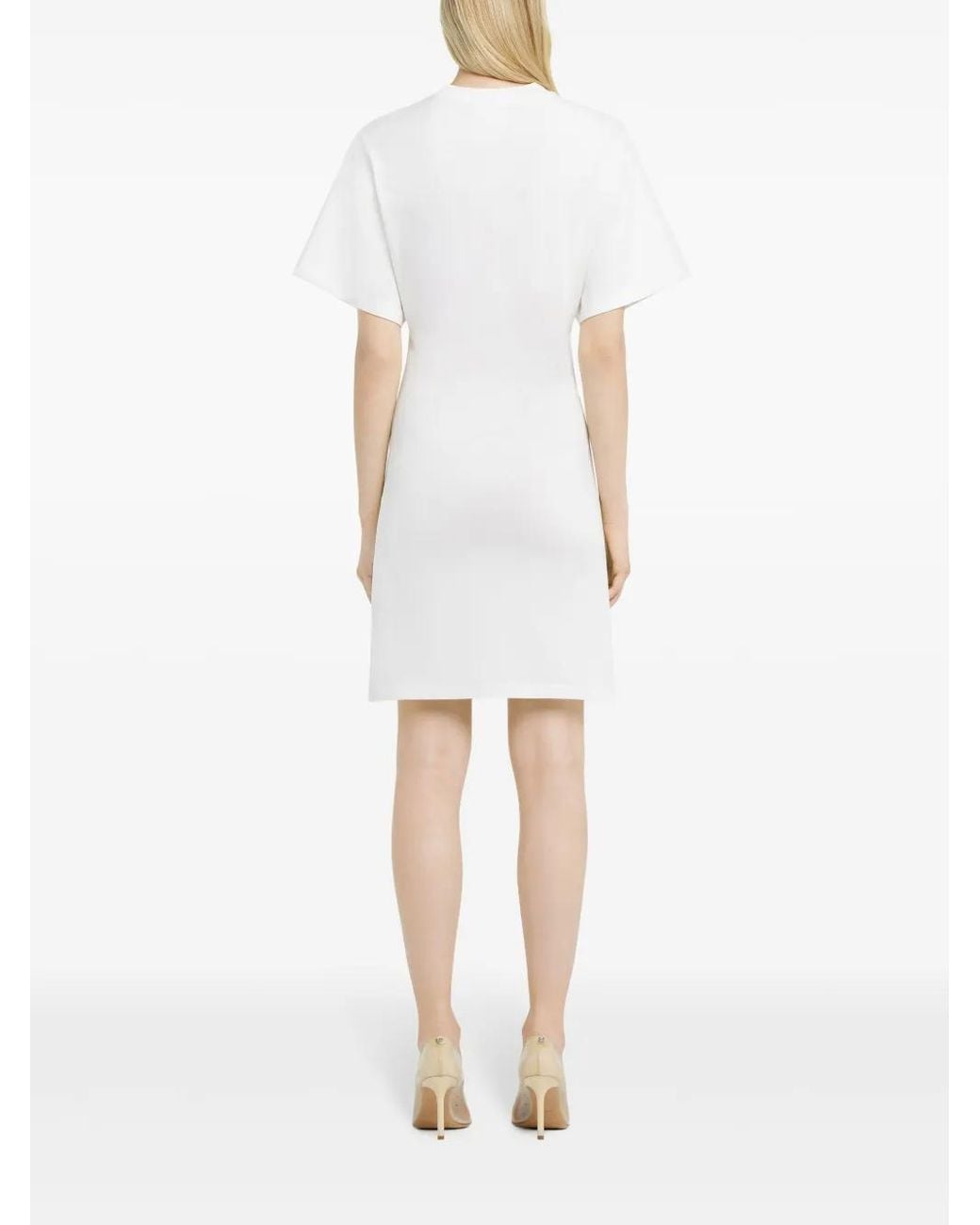 Courreges White Cotton Mini Dress