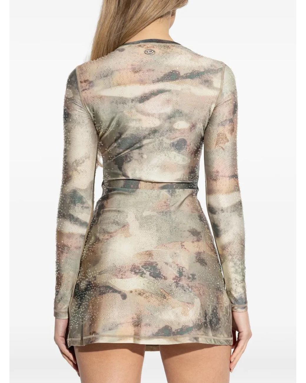DIESEL Natural 'D-Uplo' Dress