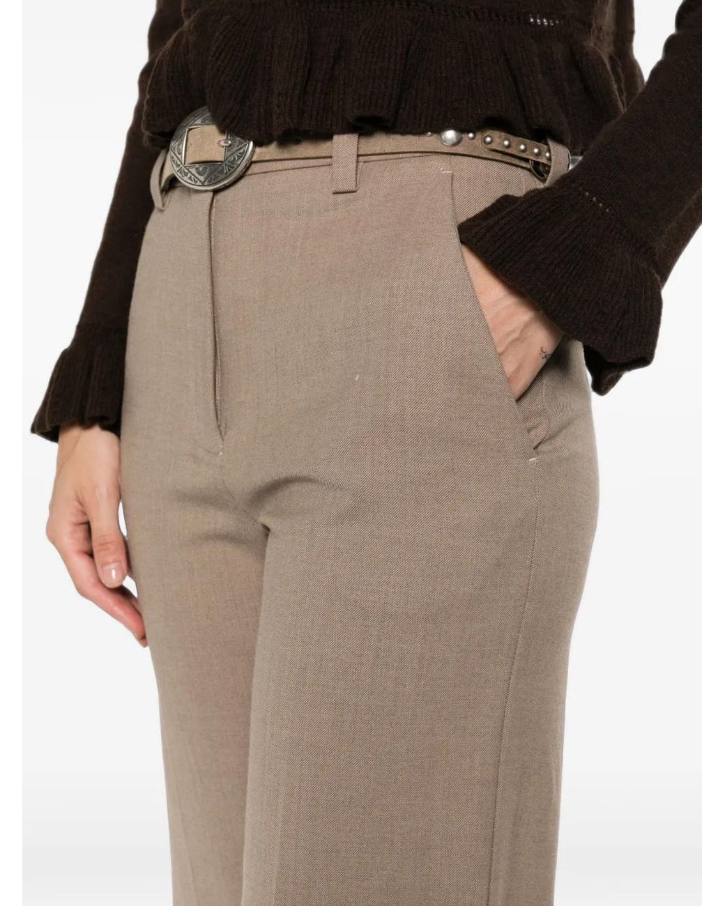 Maje Natural Suit Trousers