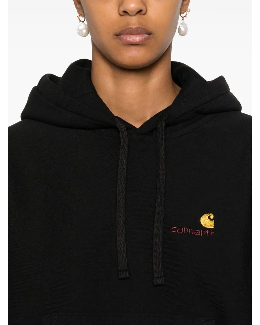 Carhartt Black American Script Hoodie