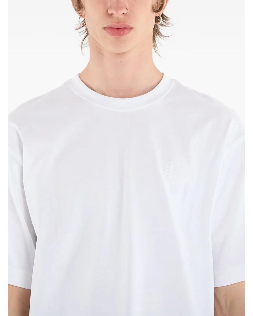 On Shoes White Club Collective-T Geo T-Shirt for men