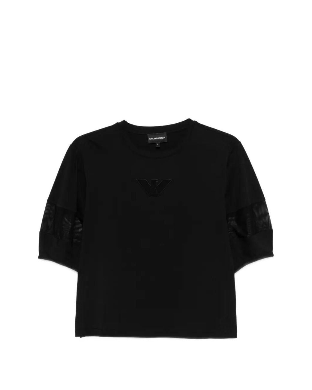 Emporio Armani Black Short-Sleeve T-Shirt