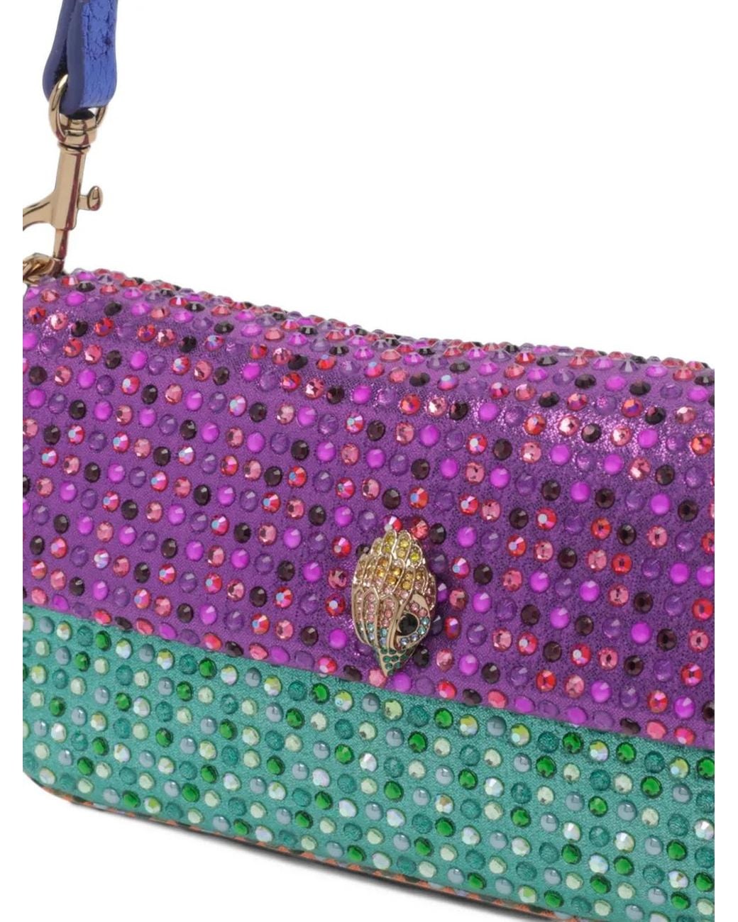 Kurt Geiger Purple Pickle Shoulder Bag
