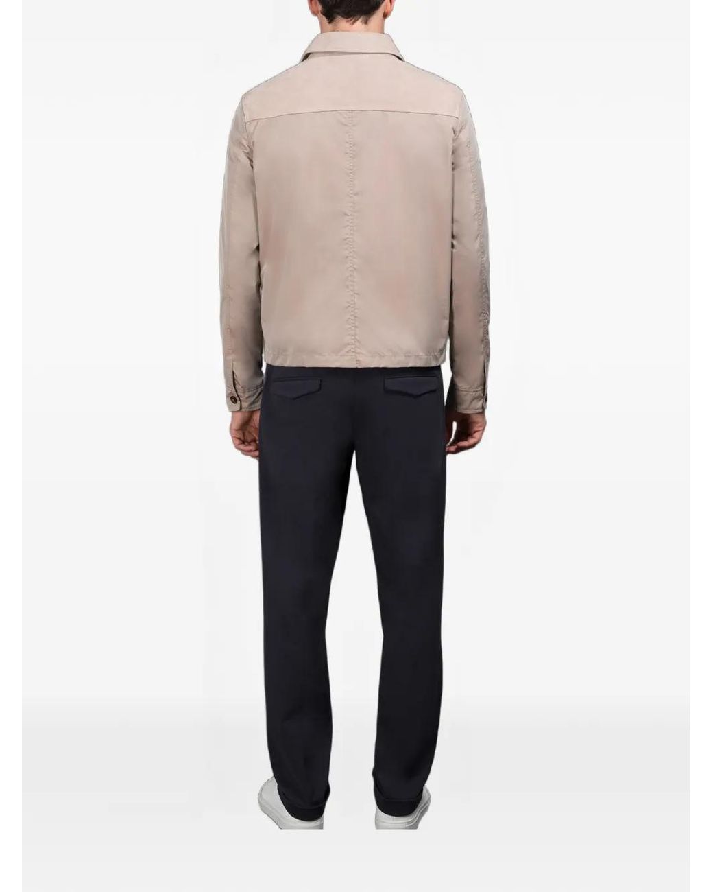 Moorer Natural Furini Shirt Jacket for men