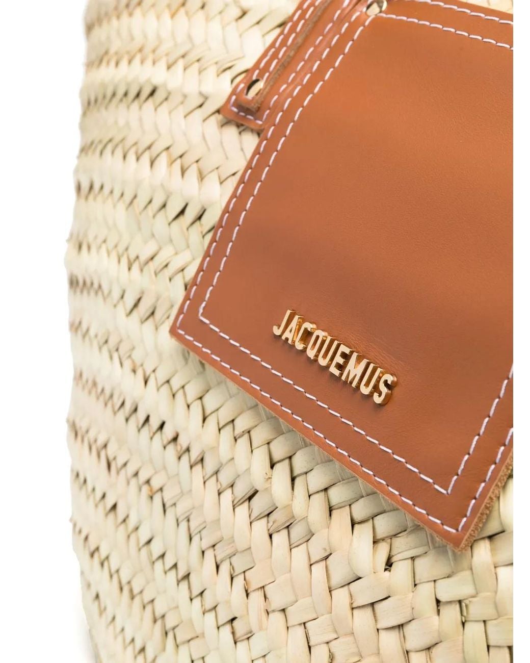 Jacquemus Natural Le Panier Soli Basket Bag
