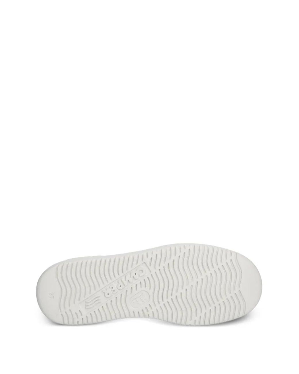 Camper White Mesh-Panelled Trainers